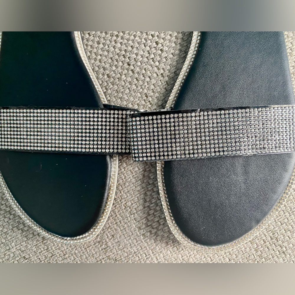 Women’s Size 10 Rhinestone Sandals - Picture 3 of 5